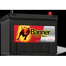 Batterie  BANNER Power bull ASIA P8009 12V 80Ah 640A 