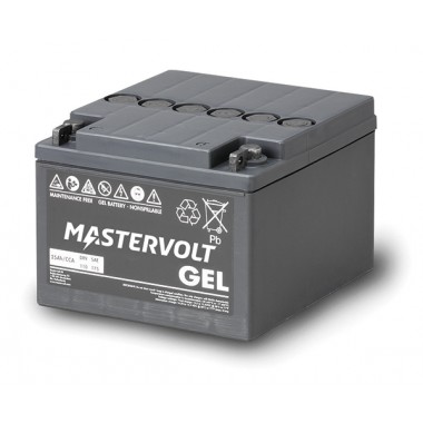 Mastervolt Batterie Gel MVG 12V 25Ah