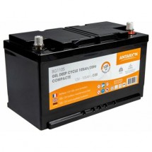 Batterie GEL DEEP CYCLE 105Ah (C20) Format COMPACT L5 (350*175*190mm)