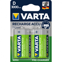 LR20 D Varta Rechargeable 3000mAh X2