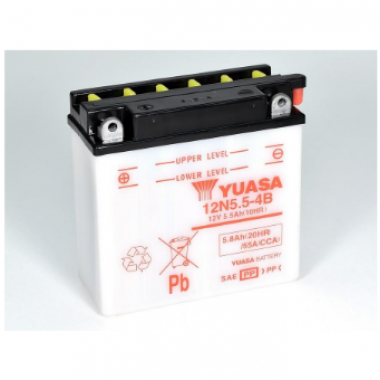 Yuasa - Batterie Acide avec entretien 12N5.5-4B