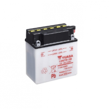 Yuasa - Batterie Acide avec entretien 12N7D-3B
