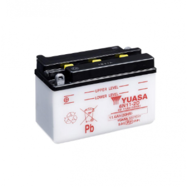 Yuasa - Batterie Acide avec entretien 6N11-2D