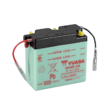 Yuasa - Batterie Acide avec entretien 6N4B-2A