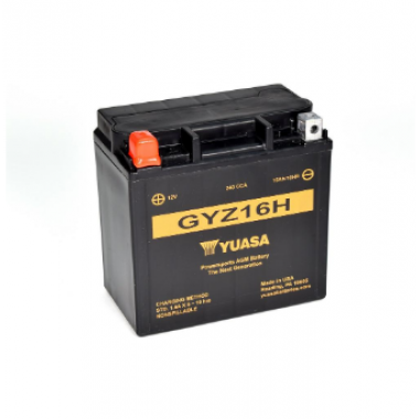Yuasa - Batterie HP SLA-AGM - Sans Entretien - GYZ16H