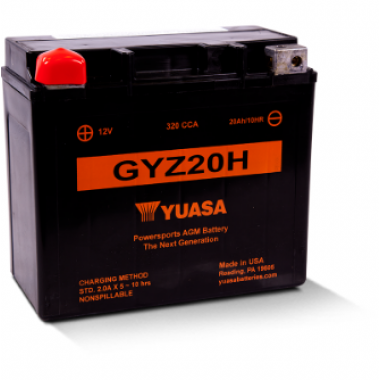 Yuasa - Batterie HP SLA-AGM - Sans Entretien - GYZ20H