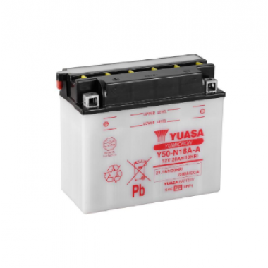 Yuasa - Batterie Acide avec entretien -Y50-N18A-A
