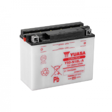 Yuasa - Batterie Acide avec entretien -Y50-N18L-A