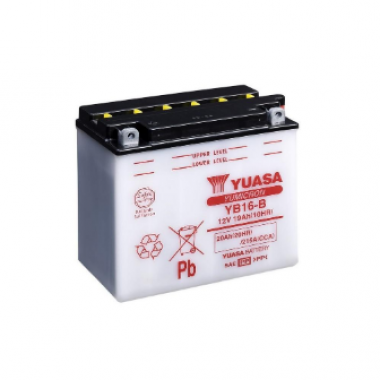 Yuasa - Batterie Acide avec entretien -YB16-B