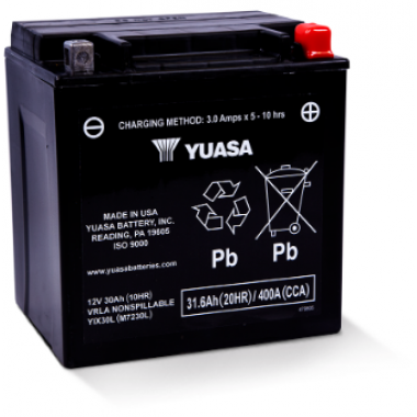 Yuasa - Batterie SLA-AGM - Sans Entretien - YIX30L-BS