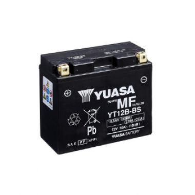 Yuasa - Batterie AGM - Sans Entretien - YT12B-BS