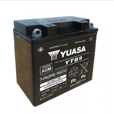 Yuasa - Batterie Acide avec entretien -YTB9