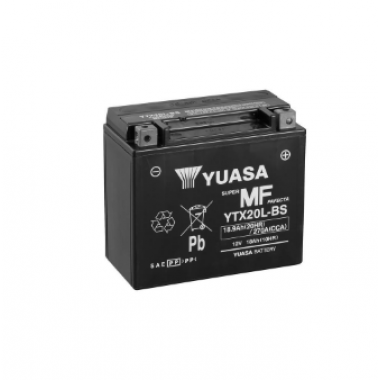 Yuasa - Batterie -AGM - Sans Entretien - YTX20L-BS