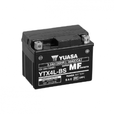 Yuasa - Batterie AGM - Sans Entretien - YTX4L-BS