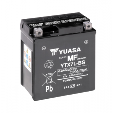 Yuasa - Batterie AGM - Sans Entretien - YTX7L-BS
